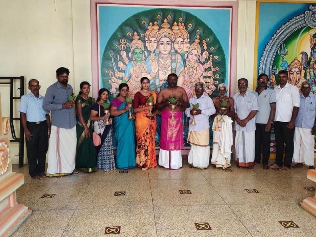 Special prayer in Kandasamy Temple for Elders Day-12.10.2022